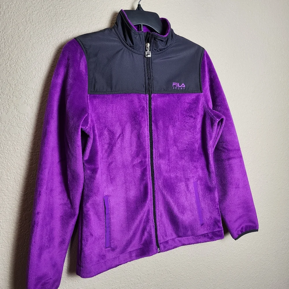 Fila Sport Fleece Jacket Girls XL 16